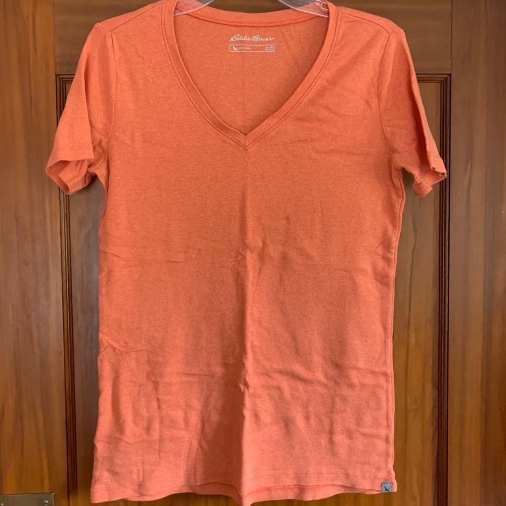 Eddie Bauer Orange T-shirt
